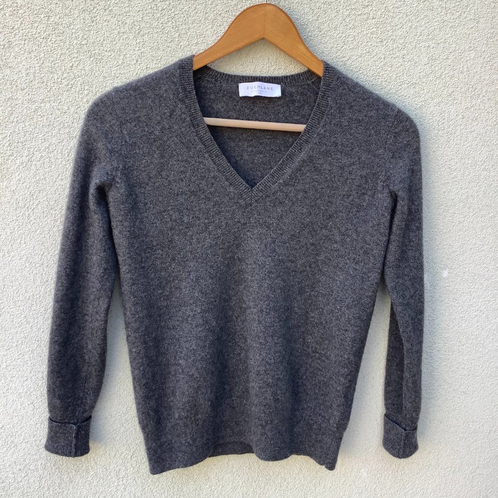 Cashmere Sweater V-Neck XXS
